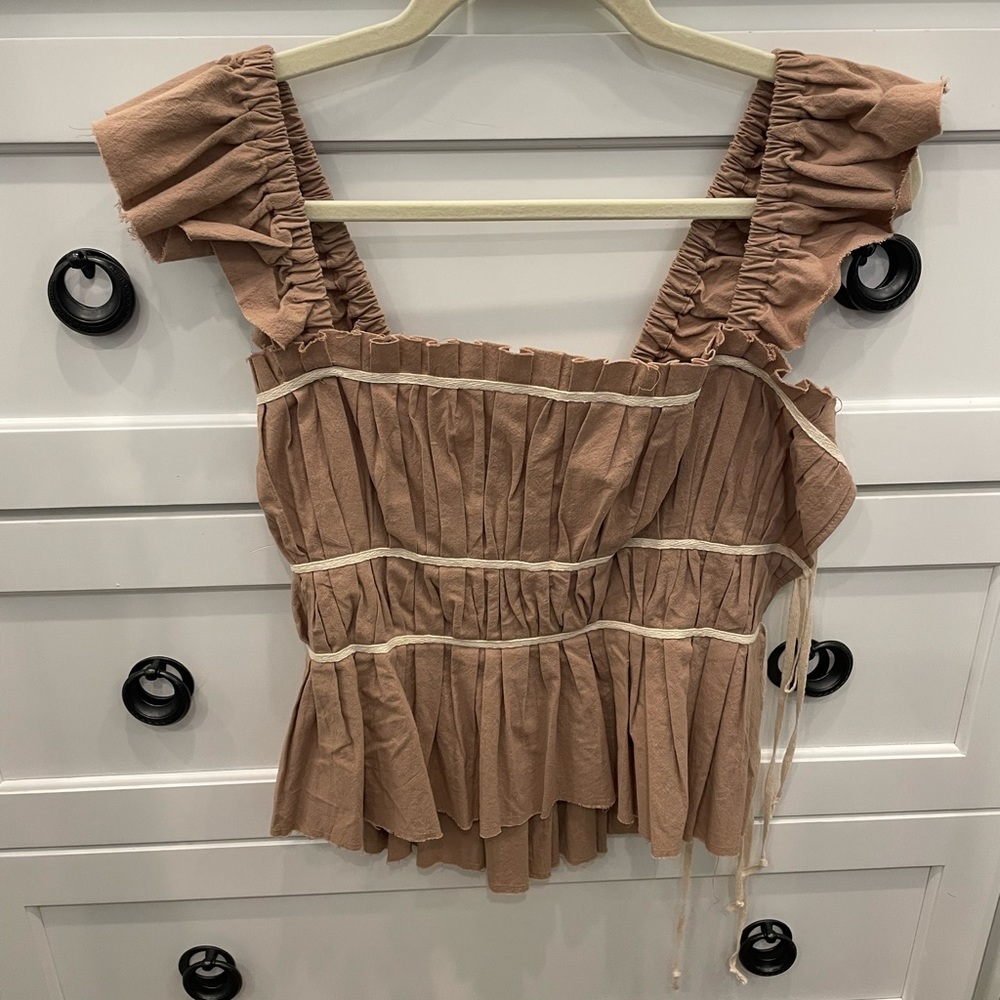 Free People Side Tie Tank